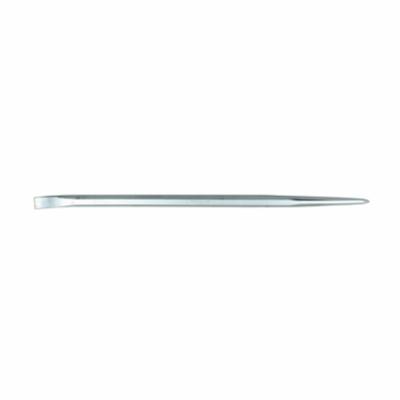Pry Bar, 16 Inch Overall Length, 5/8 Inch Diameter, Steel, Industrial Black