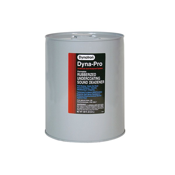 Paintable Rubberized Undercoating, Series: Dyna-Pro®, 1 gal Container, Can Container, Liquid Form, Black