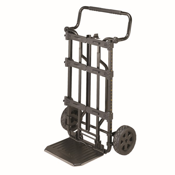 DS Carrier, Portable, 176 lb Bracket/265 lb Tote Plate/175 lb Stairs lb Load, 43-5/8 in Overall Height, 20-1/8 in Overall Width, Metal, Black