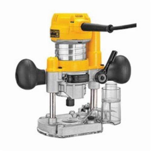 Dust Collection Adapter, Plunge, For Use With: DWP611 and DWP611PK Fixed Base Unit Compact Router, Lexan® Plastic, Clear