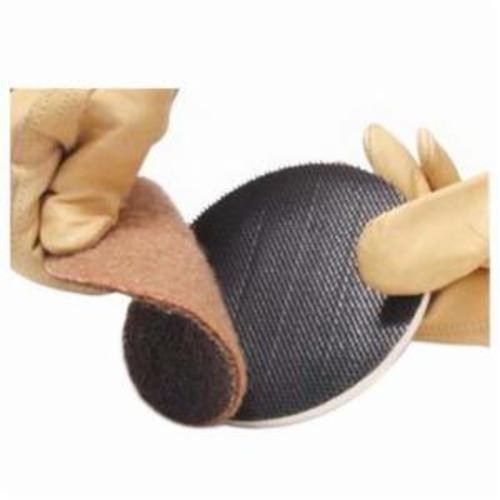 Backup Pad, 5 in Pad Dia, Hook and Loop Attachment, 10000 RPM Maximum