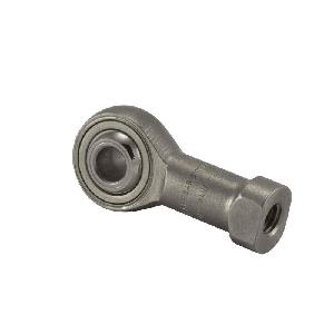 Spherical Plain Rod End, Female, Series: SFE, 6 mm Bore Dia, 18 mm Outside Dia, 9 mm Width, M6x1 Thread, 39 mm Center Line Length, 3800 N, -30 to 120 deg C, Hardened Stainless Steel, 48 mm H