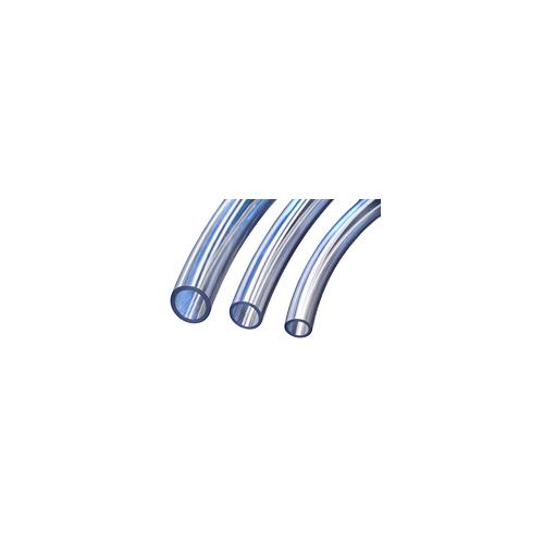 Tubing, Phthalate Free, Series: K050, 1/4 in ID, 3/8 in OD, 100 ft Length, 1/16 in Wall Thickness, 55 psi Working, 25 to 150 °F, PVC, Clear, Domestic