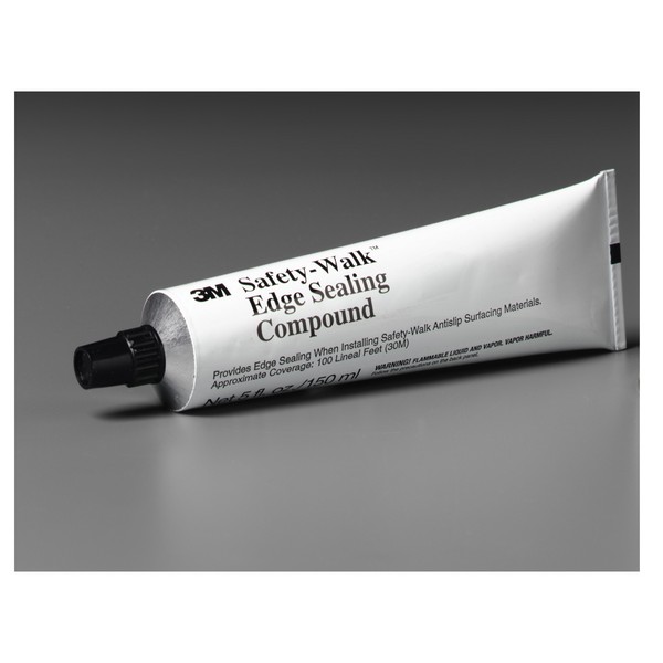 Edge Sealing Compound, Tube Container, 5 fl-oz Container, Methacrylate Base, Composition: Nonanes and Octane's, All Isomers, Poly(Butyl Methacrylate, Toluene and n-Butyl Methacrylate, Thin Paste Form, 24 hr Drying, 24 hr Curing, Clear