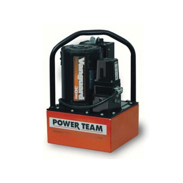 Electric Hydraulic Pump, Portable, Series: PE30, 2 Stage, 280 cu-in Reservoir, 1 hp, 0 to 10000 psi Pressure, 220/230 VAC, 13 A, 50 Hz Frequency, 4000 rpm Speed, 13 in Overall Length, 9-1/2 in Overall Width, 6-1/2 in Overall Height