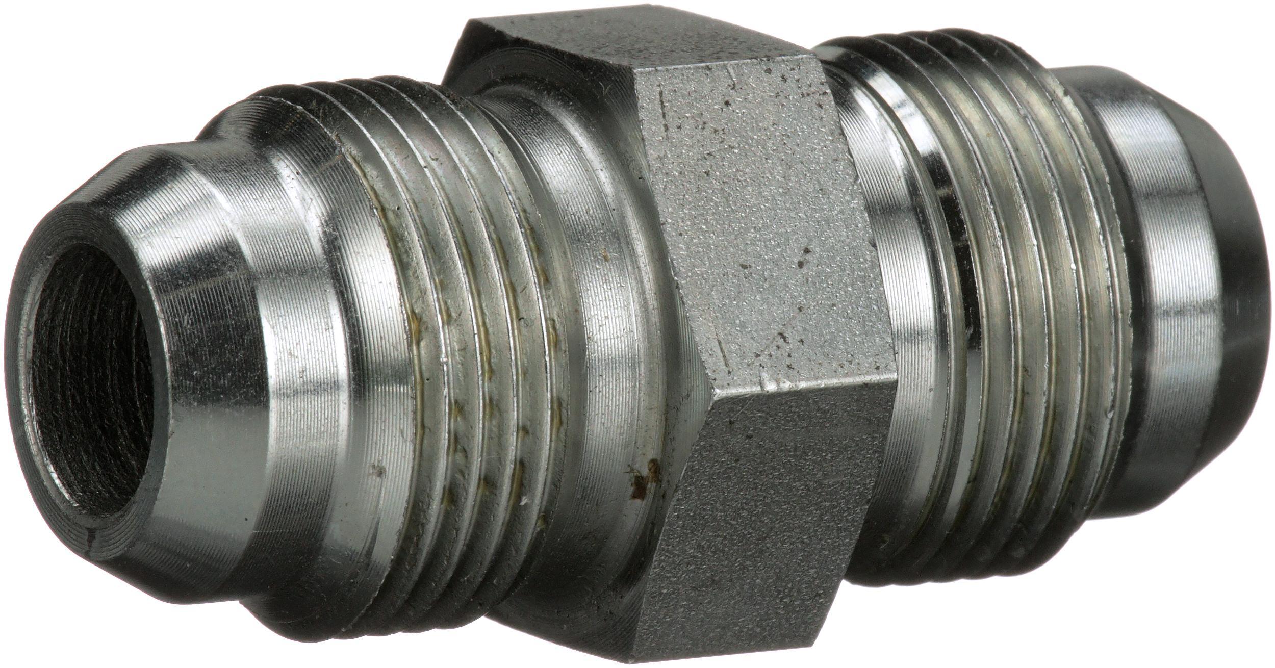 Hydraulic Adapter, High Pressure, Series: G65, M24 x 1.5 x M24 x 1.5 Nominal, Male Komatsu x Male Komatsu End Style, 6000 psi Pressure, Steel, Import