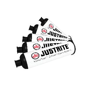 Carbon Filter, For Use With: Solvent Waste Systems, Specifications: 70 mm Cap, 1.9 in OD x 7 in L, Charcoal Activated Carbon, White