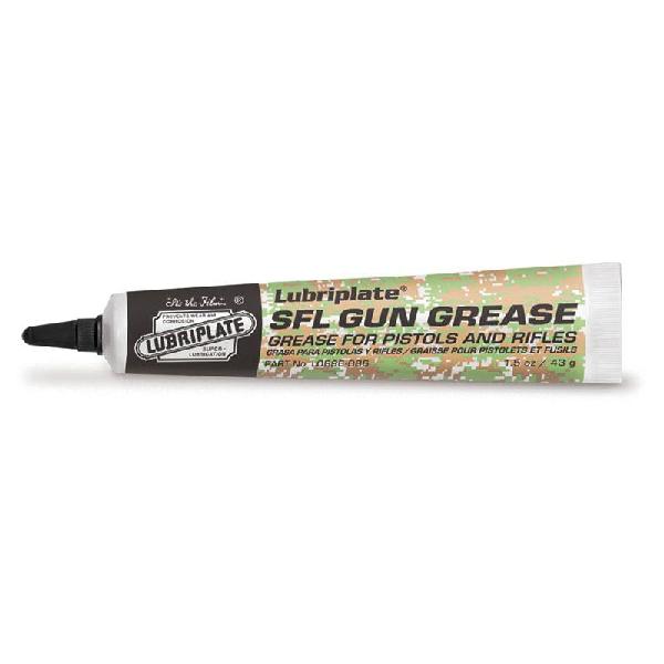 Gun Grease, High Performance, Tube Container, 1.5 oz Container, White, -50 to 350 F, 400 F Flash Point, 7 cSt at 100 C/39 cSt at 40 C Viscosity, NLGI 0 Grade