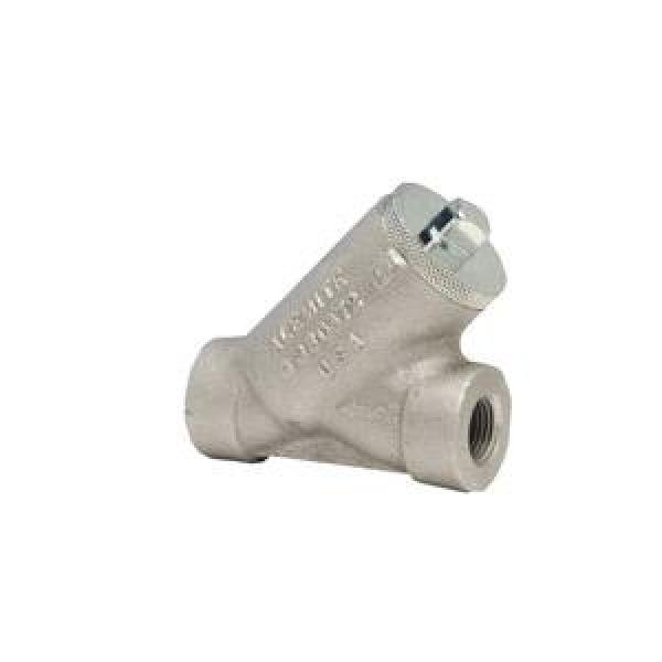 Oil Strainer, Y-Type, For Use With: Lubrication Pump, 1/2 in Female NPTF Inlet/Outlet, 40 micron Element Porosity