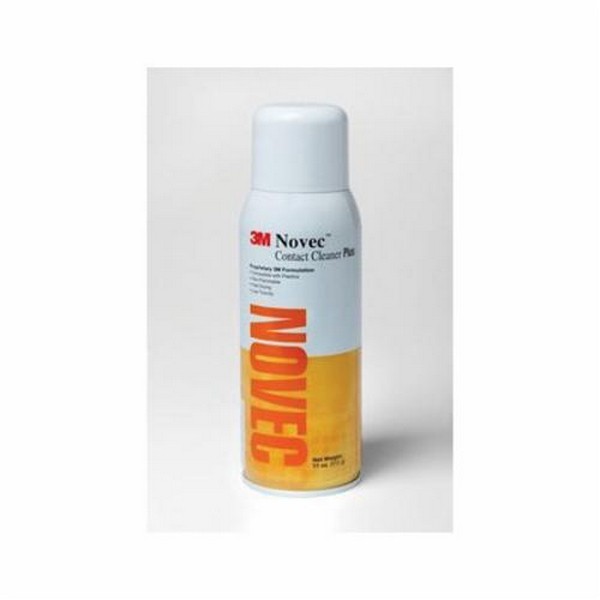 Contact Cleaner Plus, Medium Duty, 11 oz, Aerosol Can, Liquid, Clear Glass, Slight, 4.7 to 5.3 pH, 1.3855 g/cc Specific Gravity, Composition: Ethyl Nonafluoroisobutyl Ether, Ethyl Nonafluorobutyl Ether, 1,2-Trans-Dichloroethylene, Methyl Nonafluorois