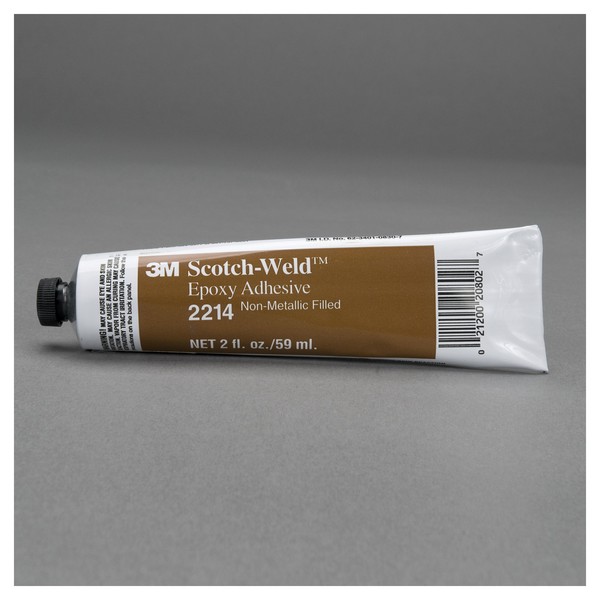 Epoxy Adhesive, 1-Part Non-Metallic, Tube Container, 2 oz Container, Modified Epoxy Base, Composition: Epoxy Resin Synthetic Elastomer, Epoxy Resin Dicyandiamide, Amorphous Silica, Para-Chlorophenyl-Dimethylurea, 40 min at 250 °F Curing, Cream, 40 °F