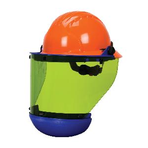 Arc Shield, Green Visor, Orange Headgear