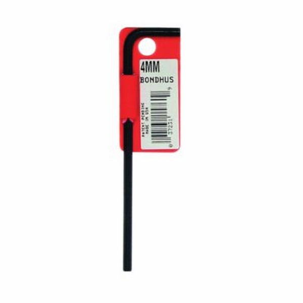 Hex Key, 4 mm Size, Protanium, L-Handle, High Torque Steel