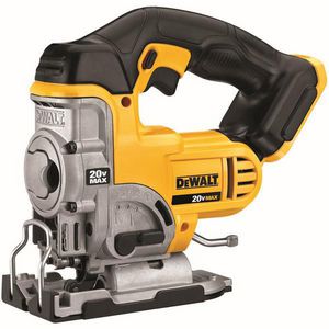 Cordless Jig Saw, Bare Tool/Kit: Tool, Series: Cutting Capacity: 1-1/2 in, Bevel Capacity: 45 deg, 1 in Stroke Length, 3000 spm Strokes per Minute, For Blade Shank Type: T-Shank, 20 VDC, Lithium-Ion Battery, 3 Ah Battery, Battery Included: No, Metal/