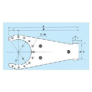 ARM TRQ BS SER 220 MM FR CAM CLUTCH