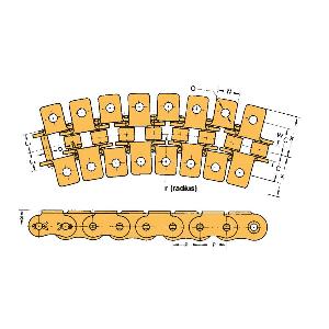 CHAIN 100FT 1/2IN 0.312IN 0.312IN 0.06IN