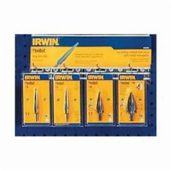 Step Drill Merchandiser, 4 Piece, For Use With: PTA2006 20 ft W x 5 ft H Planogram, Merchandiser Tool Storage Type, Yes Tool Storage Included