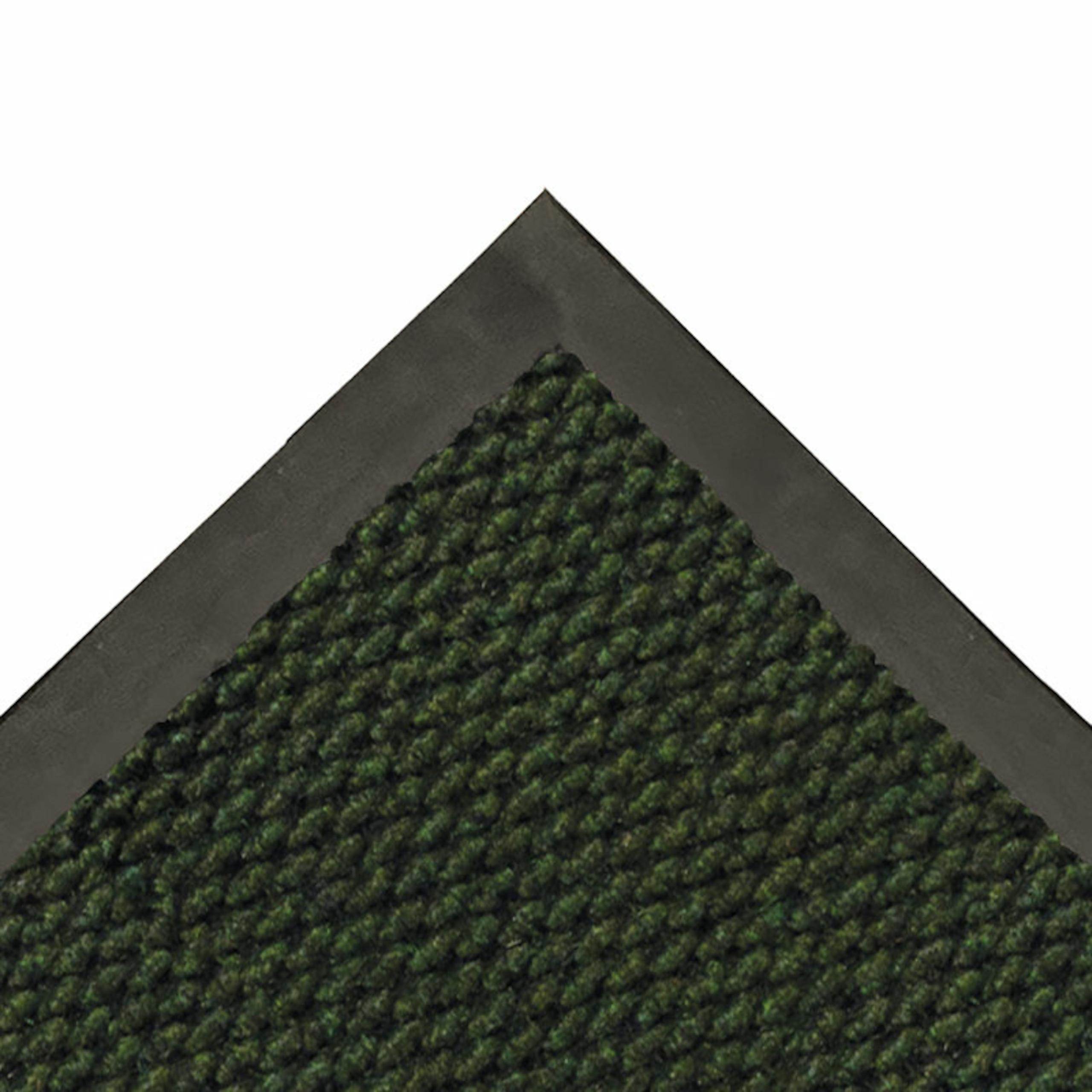 Entrance Mat, Master Trax®, Series: 370, 75 ft Length, 13 ft Width, 7/16 in Thickness, Black, Polypropylene, Berber Surface, Natural Rubber Backing, Heat Sealed Edge, Indoor/Outdoor