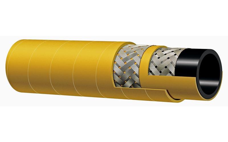 Hose, Series: T146AK075, 3/4 in Nominal, 1.10 in OD, 100 ft Length, 1000 psi Working, -22 to 200 °F, Import