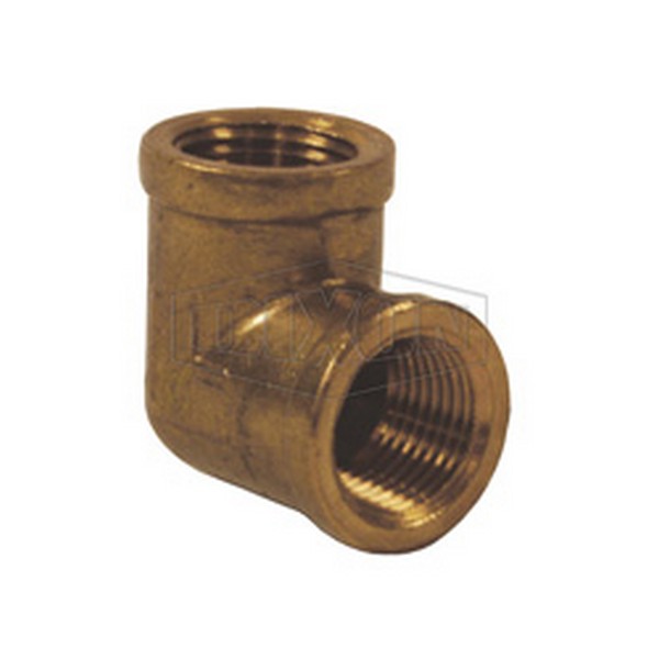 Pipe Elbow, Lead Free, Fitting/Connector Type: 90° Elbow, 3/8 Inch Nominal, FNPT, 1000 psi, Brass, -65 to 250 °F