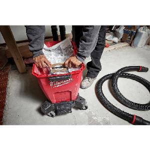 Dust Bag, Fleece, Series: 49-90, 98.5 % Efficiency, 12 gal Size, For Use With: M18 FUEL 0930-22HD 12 gal Dual Battery Wet/Dry Vacuum Kit, Fleece, White