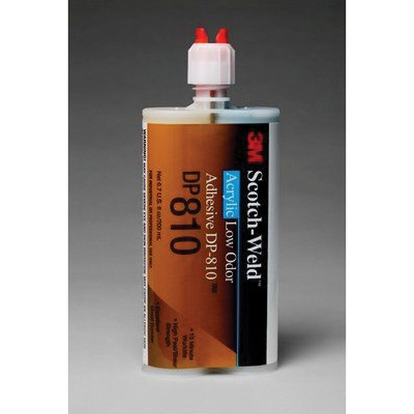 Adhesive, 2-Part Low Odor, Dual-Cartridge Container, 200 mL Container, Acrylic Base
