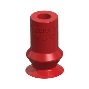 CUP SUCT VAC 11MM SILICONE RBR R 17 MM H