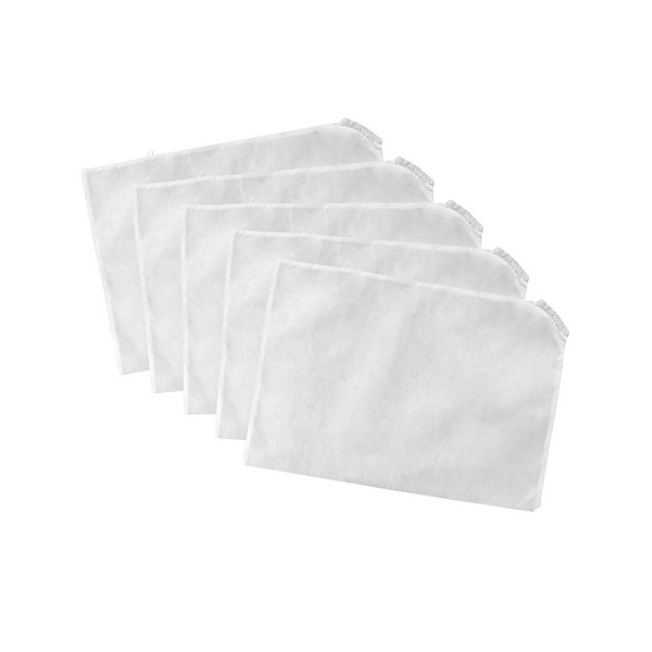 Disposable Blower Vac Bag, 5-Piece, For Use With: BV3600, BV3800, LH4500 and LH5000 Blower VAC Bag, White