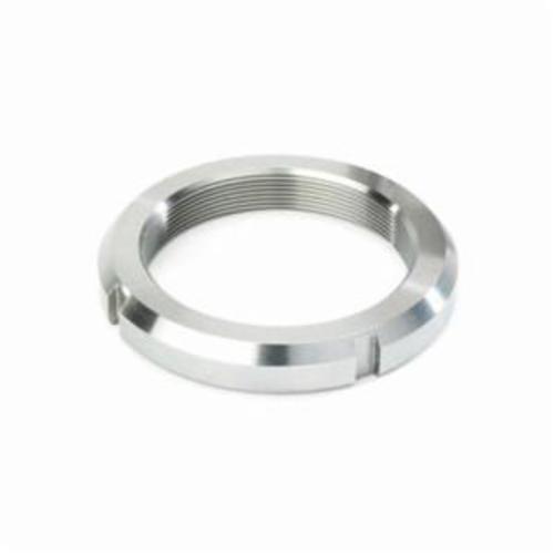 Bearing Lock Nut, Standard, Series: TN Series, 50 mm Inside Dia, 2.693 in Outside Dia, 2.438 in Face Dia, NS Class 3, 1.967-18, Right Hand Thread, 0.51 in Width, Steel