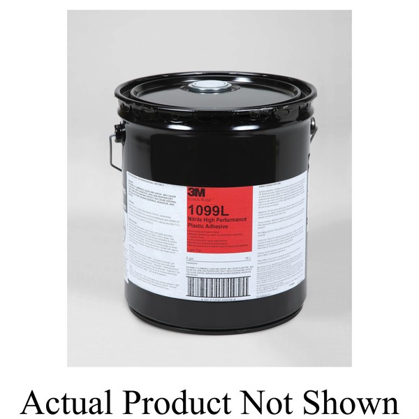 Plastic Adhesive, High Performance, Pail Container, 5 gal Container, Nitrile Rubber Base