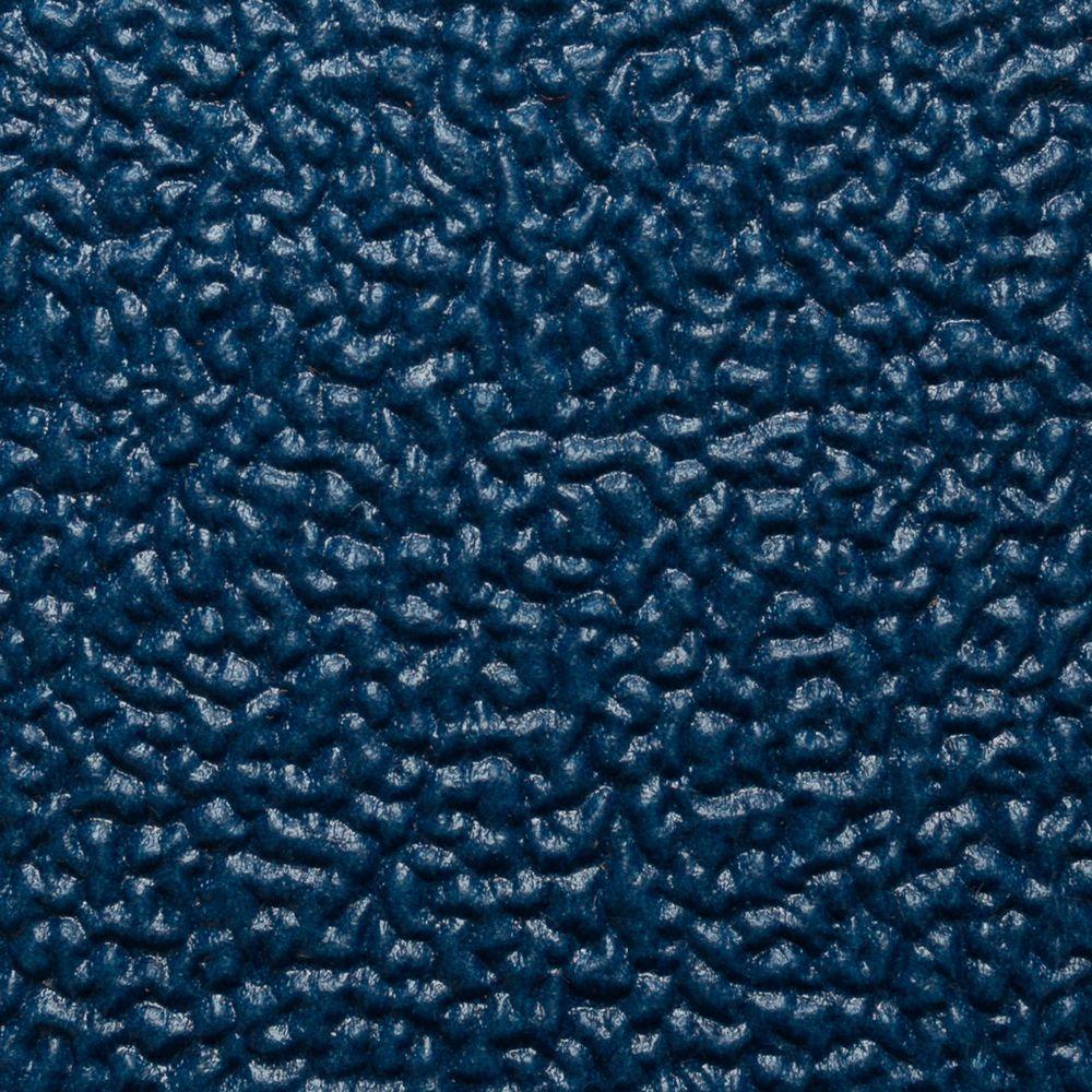 Anti-Fatigue Mat, Light Duty, Series: C01, 30 in Length, 20 in Width, 3/8 in Thickness, Blue, Vinyl, Pebbled Surface, Beveled Edge