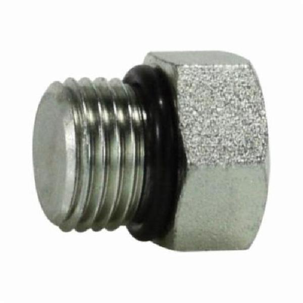 Hex Head Plug, 1-5/16-12 Nominal, Steel, Domestic