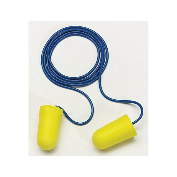 Earplugs, Corded, Large Size, 2000 Pair/Case