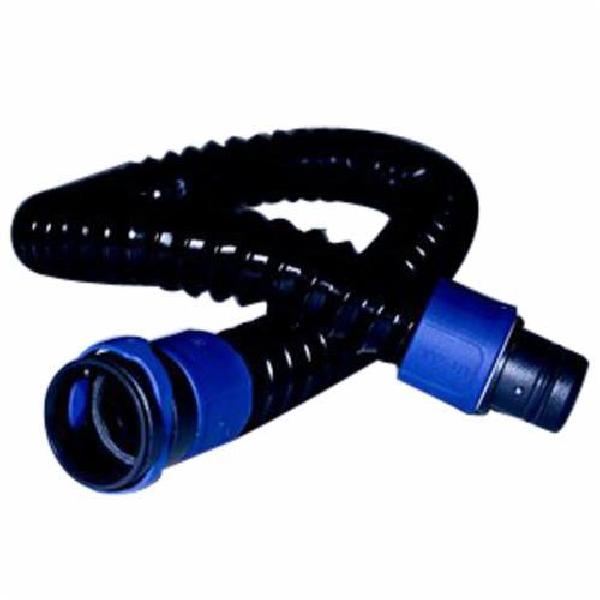 Breathing Tube, Back Mount, Specifications: Medium/Large, Black