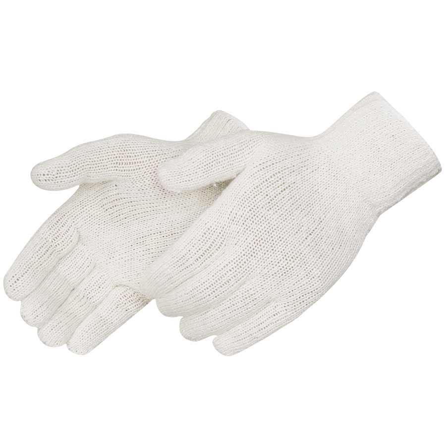 Glove, General Purpose, Series: 4527C, Work Glove, Cotton, White, Reversible Cut Style, Knit Wrist Cuff, Shirred Elastic Closure