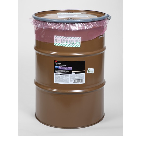 Contact Adhesive, High Strength Non-Flammable, Open Head Drum Container, 50 gal Container, Polychloroprene Base
