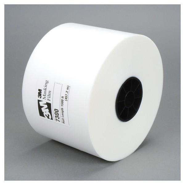 Masking Tape, High Temperature, 1500 Foot Length, 9 Inch Width, 3.4 mil Thickness, Translucent, Polypropylene Backing, 8.8 in-oz Adhesion Strength, 7.4 in-lb Tensile Strength, 310 °F Maximum Operating, Specifications Met: ASTM D3759/D3652