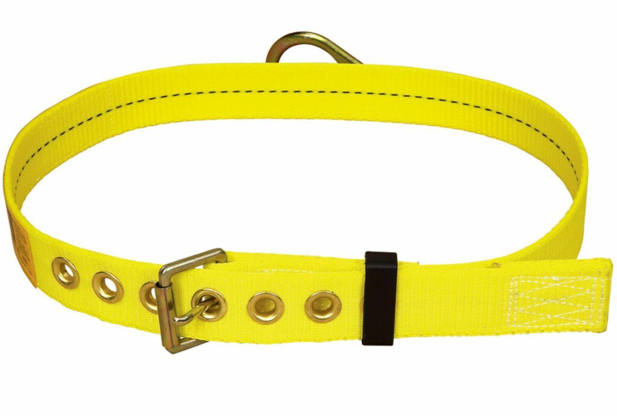 Buckle Belt, 3XL Size, Tongue Buckle, Polyester Webbing, Zinc Plated Steel Hardware