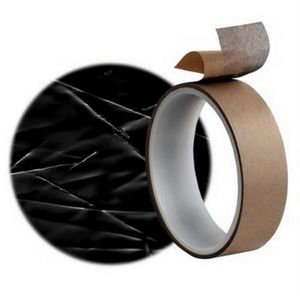 Adhesive Transfer Tape, Conductive, 108 yd Length, 12 Inch Width, 2 mil Thickness, 58# Polycoated Kraft Paper Liner, Acrylic Adhesive, 160 °F Maximum Operating, 20 °F Minimum Operating