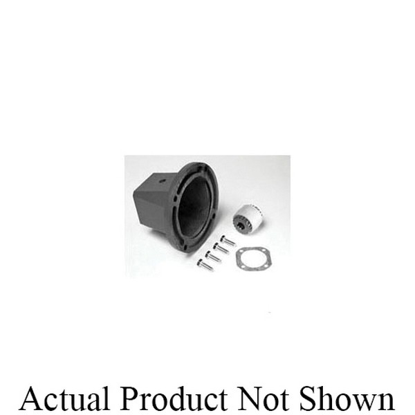 Motor Adaptor Kit, For Use With: Styles C/CB/CT/CRT/CVJ/CVL/CVH/CF/CHT/CHF/CH/CHMT/CHMB/CHVH/CHVL/CHVJ 1.33 Inch Center Distance NEMA 56C Frame Cast Iron C-Face Worm Gear Reducer