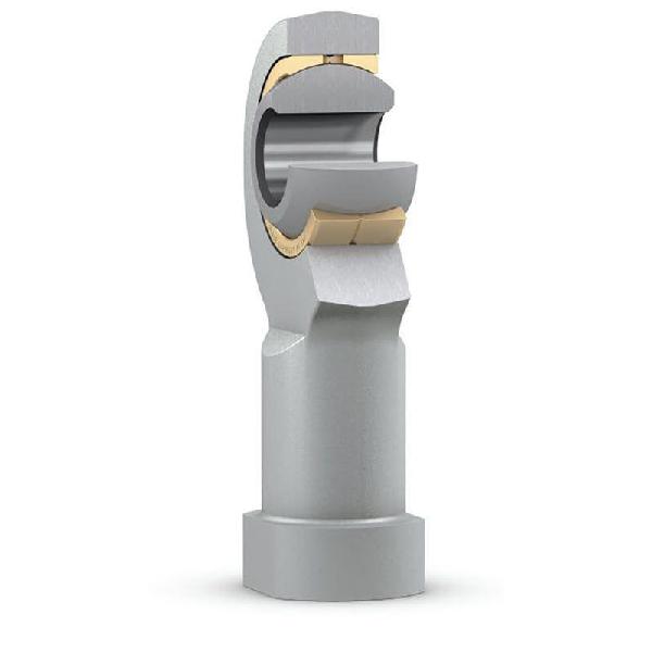Female Rod End Bearing, 6 mm Inside Diameter, 7.5 mm Width, M6 x 1 Thread, Right Hand, Steel