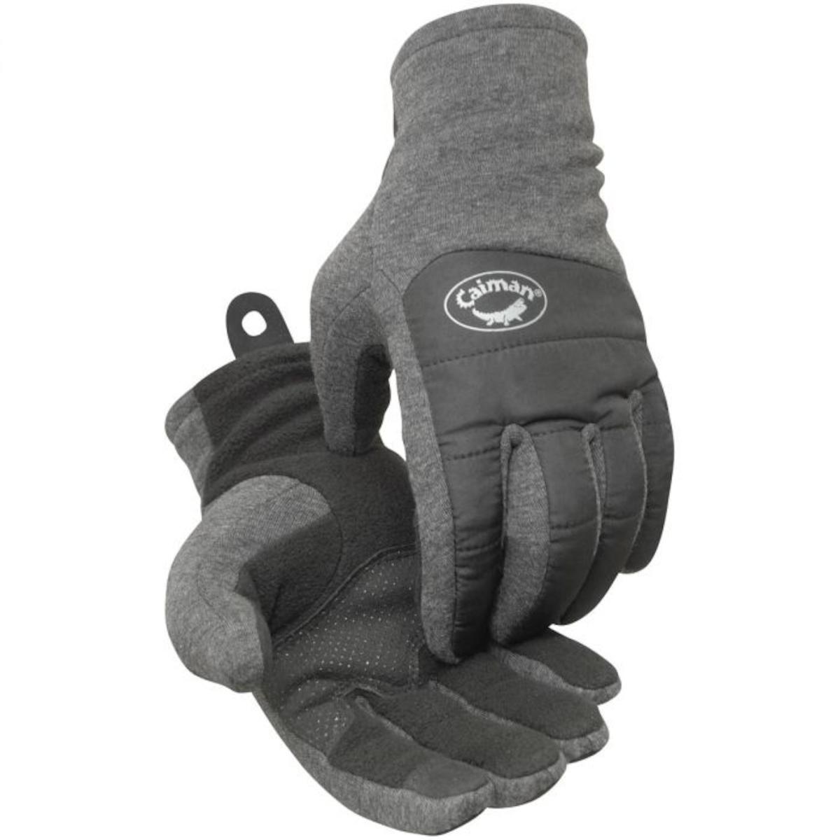 Gloves, Cold Protection, Series: 2384, Black, Cut and Sewn Style, Polyester Lining, Slip-On Cuff