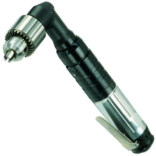 Air Drill, Right Angle, Tool/Kit: Bare Tool, Series: 7 Series, 1/2 in Chuck, Keyed Chuck, 600 RPM, 3/4 HP, 26 cfm, 90 PSI Air, 1/4 in NPT in NPT Air Inlet, Lever Throttle, 1/4 in Minimum Hose Size, 82 dBA, Reversible: No, 11-1/8 in Overall Length