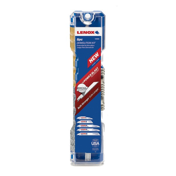 Reciprocating Saw Blade Kit, Applicable Materials: Metal