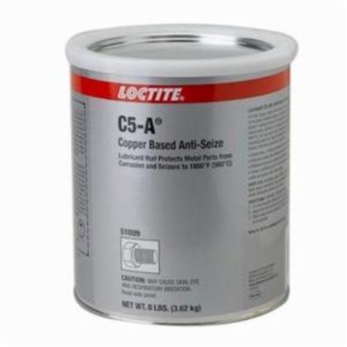 Anti-Seize Lubricant, 1-Part, Series: lb 8008™, Can, 8 lb, Copper Base, Composition: Distillates (Petroleum), Hydro treated Heavy Naphthenic, Calcium Dihydroxide, Mineral Oil Light Naphthenic Hydrotreat <lt/>3% DMSO, Copper, Graphite, Quartz (SiO2),