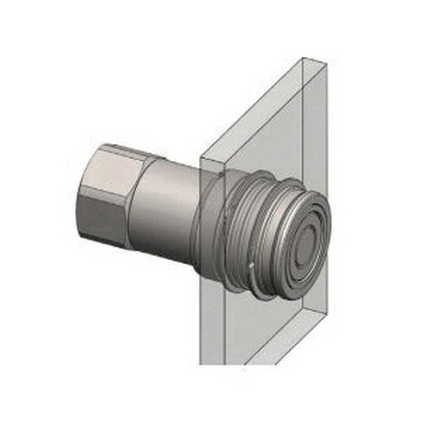 Bulkhead Seal Kit, Quick Disconnect Interchange, 2 Piece, For Use With: DQC ST Snap-Tite 71 Series Interchange Hydraulic Coupler, Steel
