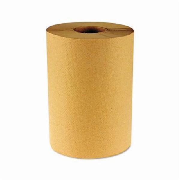 Hardwound Roll Towel, Non-Perforated Unscented, 8 Inch Width, 800 Foot Length, 2 Inch Core, Natural, Paper, Roll Package Type, 1 Ply