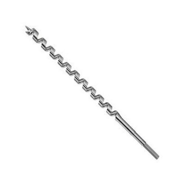Power Pole Auger Bit, Extra Long Length, Series: 424H, Drill Style: Auger, 5/8 in Diameter, 29 in Overall Length, Hollow Center/Spiral Flute, 24 in Flute Length, 7/16 in Shank, Cylinder/Hex Shank, Right Hand Cutting Direction, HSS Cutting Edge, HSS,