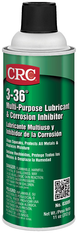 Flammable Multi-Purpose Non-Drying Film Precision Lubricant/Corrosion Inhibitor, 16 oz. Aerosol Can, Liquid, Clear/Blue/Green, 0.827