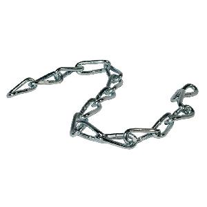 Chain, Single Station, For Use With: Barricade Racks, Specifications: Chain Strap, Steel, 1 in W x 19 in D x 1 in H Dimensions